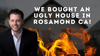 Buying ugly houses in Rosamond California  New Investment property [upl. by Nomyar]