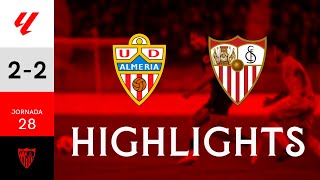 UD Almería vs Sevilla FC 22 LALIGA  Resumen [upl. by Arza]