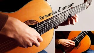 Romance dAmour anonymous  Classical Guitar [upl. by Ennair]