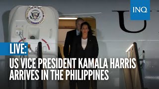 US Vice President Kamala Harris arrives in the Philippines [upl. by Atilamrac25]