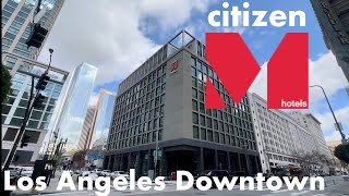 citizenM Los Angeles Downtown hotel citizenM [upl. by Yzzo]