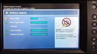 How to Install Firmware on Xerox WorkCentre 7525753075357545755678307835 from USB Flash [upl. by Afatsuom]