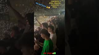 Concerto  Sfera Ebbasta ​⁠ Lunedì 24 giugno 2024  Stadio San Siro  Milano  Gol Italia  Sfera [upl. by Herschel]