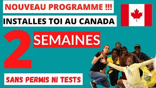 🚨Désormais possible de travailler au Canada en 2024 SANS permis de travail et en 14 jours [upl. by Ylenats711]