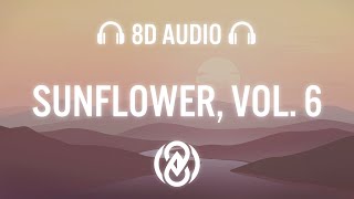 Harry Styles  Sunflower Vol 6 Lyrics  8D Audio 🎧 [upl. by Boar391]