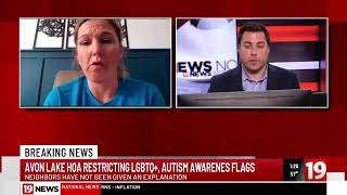 Avon Lake HOA banning LGBTQ autism awareness flags fining those who don’t comply [upl. by Andonis]