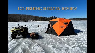 Nordic Legend Aurora Lodge Ice Fishing Review [upl. by Yecnahc]