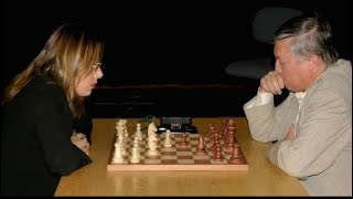 Anatoly Karpov vs Susan Polgar • Madrid  Spain 1992 [upl. by Akla]