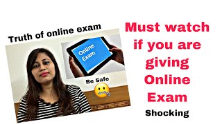 Online Exam  Can you Cheat in Online Exams   My Experience  Online proctoring exam [upl. by Ellekcim736]