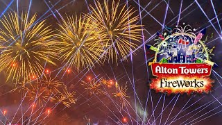 Alton Towers Fireworks Spectacular 2022 [upl. by Omixam]