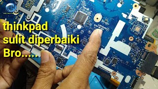 memperbaiki lenovo thinkpad E460 no display dinyalakan ampere rendah [upl. by Savior401]