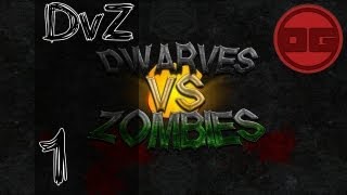 Minecraft Dwarves vs Zombies  Episode 1 [upl. by Beetner]