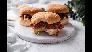 Jackfruit Pulled Pork Sandwich [upl. by Lyell]