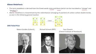 Organometallic Chemistry Part 4 Sonogashira reaction Buchwald Reaction Grubbs metathesis organic [upl. by Noved]