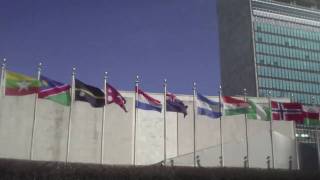 Flags at the United Nations [upl. by Betti]