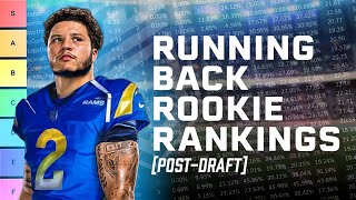 Dynasty Rookie RB Rankings amp Tiers Target These RBs [upl. by Stoffel19]