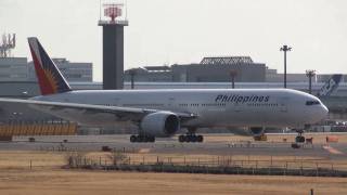 Philippine Airlines Boeing 777300ER RPC7777 【NRTRJAA】 [upl. by Ennaoj]