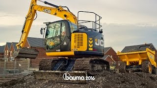 The JCB JZ140 excavator [upl. by Bradan963]