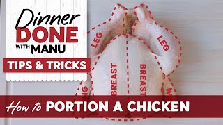 Tips amp Tricks How To Portion A Chicken [upl. by Sevik]