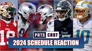 Patriots Schedule Release Tough Opponents But Good Timing [upl. by Bussey]