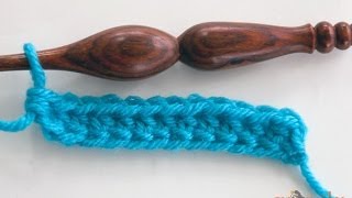 How to Crochet Foundation Half Double Crochet Right Handed [upl. by Aleet724]