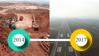 Kannur Airport Runway Construction  Timeline [upl. by Eadie]