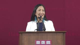 Deb Haaland addresses the Harvard Law School Class of 2024 [upl. by Rettig]