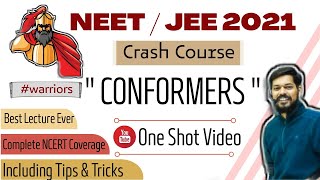 crash course neet।jeemain।2021। Conformational Isomerism । tricks [upl. by Geldens]