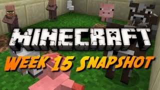 Minecraft Snapshots  12w15a  Dispensable Boats Minecarts amp More [upl. by Idnac]