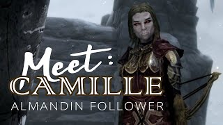 Skyrim Mod I PS4 I Almandin Followers I MEET CAMILLE [upl. by Sugihara]