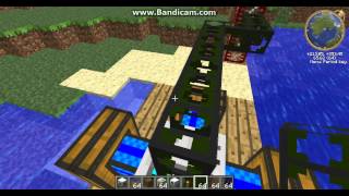 Tekkit Tutorial How to Use a Water Mill [upl. by Sillihp582]