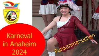 Funkenmariechen  ANAHEIM KG  Prunkzitsung 2024 [upl. by Ayrolg194]