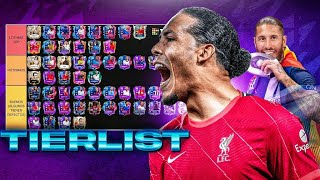 TIERLIST MEJORES DEFENSAS CENTRALES quotDFCquot EN FIFA MOBILE 22  CUALES VALEN LA PENA [upl. by Thorndike]