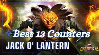 Top 13 Counters For Jack OLantern MCOC [upl. by Sigfried]