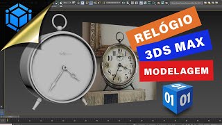 ⏰ Tutorial 3ds Max  Como Modelar um RELÓGIO ANTIGO  Parte 01 [upl. by Annek303]