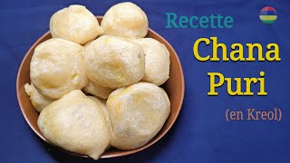 Recette Chana Puri Mauricien Facile en Kreol 🇲🇺  Special Ramadan 2022 [upl. by Ardiek543]