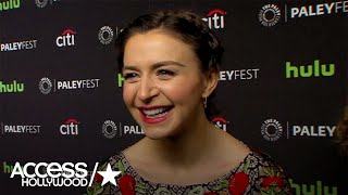 Caterina Scorsone On Amelia amp Owens Tough Greys Anatomy Storyline  Access Hollywood [upl. by Daniell]