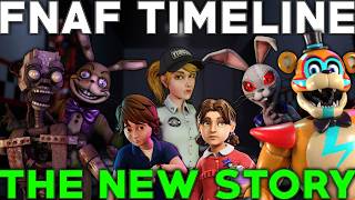 FNAF Timeline The NEW Story Five Nights at Freddys Theory Movie 2023 Edition [upl. by Ennovehc192]