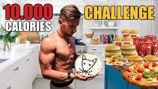 SNÍM JÍDLO NA 5 DNŮ ZA 24H  10000 kCal Challenge [upl. by Oilalue]