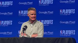 Warriors Steve Kerr postgame press conference [upl. by Oznofla]