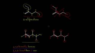 Nomenclatura de alquenos  Química orgánica  Khan Academy en Español [upl. by Nigle]