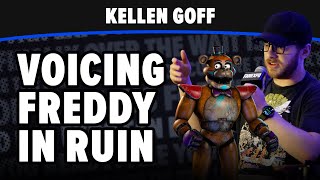 Kellen Goff  Voicing Glamrock Freddy in Ruin DLC  FNAF Five Nights at Freddys [upl. by Asilet]