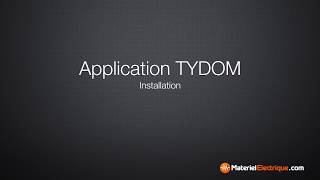 Application TYDOM [upl. by Etnomed305]