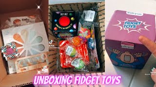 UNBOXING FIDGET TOYS TikTok Compilation 5 [upl. by Gnanmas]