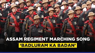 Assam Regiment Marching Song Badluram Ka Badan [upl. by Aiuqal]