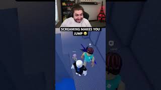 Roblox BUT Screaming Makes You Jump… [upl. by Iams]