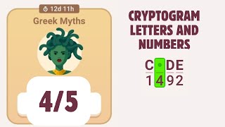 Cryptogram Greek myths Event Solution chapter 45 [upl. by Pollyanna]