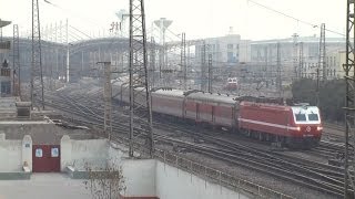 Chinese railway at Zhengzhou station 3 [upl. by Akinod]