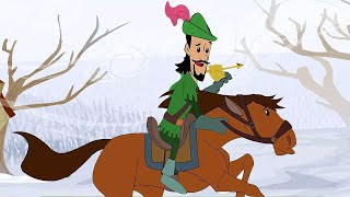 Robin Hood and The Golden Arrow  English Fairy Tales  Animated Cartoons  Cartoons For Kids [upl. by Ppilihp81]