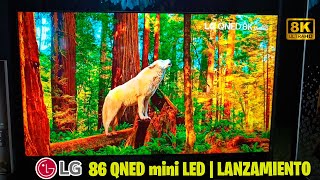 TV LG QNED MiniLED 8K en Perú Todo sobre el nuevo Televisor 8K de última generación Lanzamiento [upl. by Dhumma]